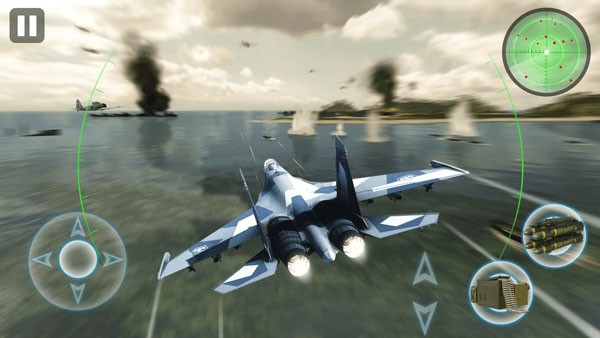 空中雷霆战争无限金币钻石版