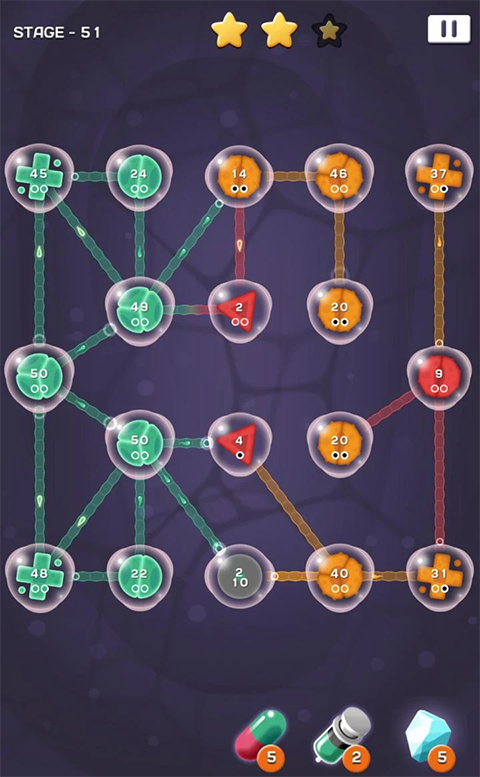 细胞扩张战争无限道具版