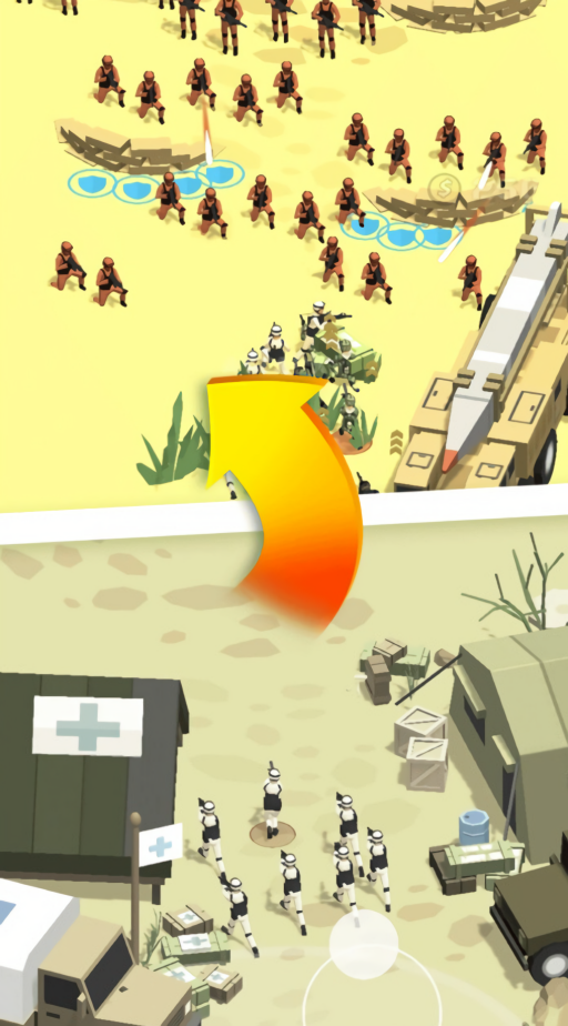 射击士兵战争