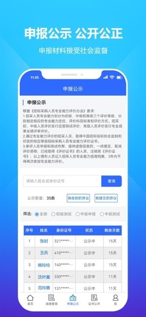 招采人员评价