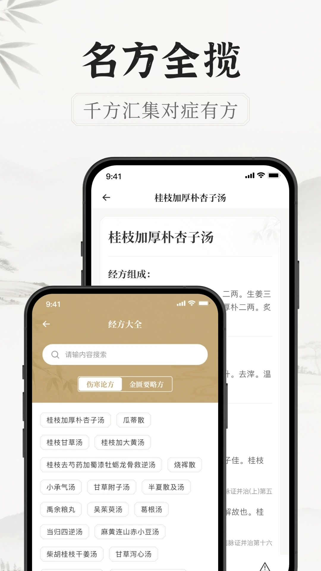 中医识方