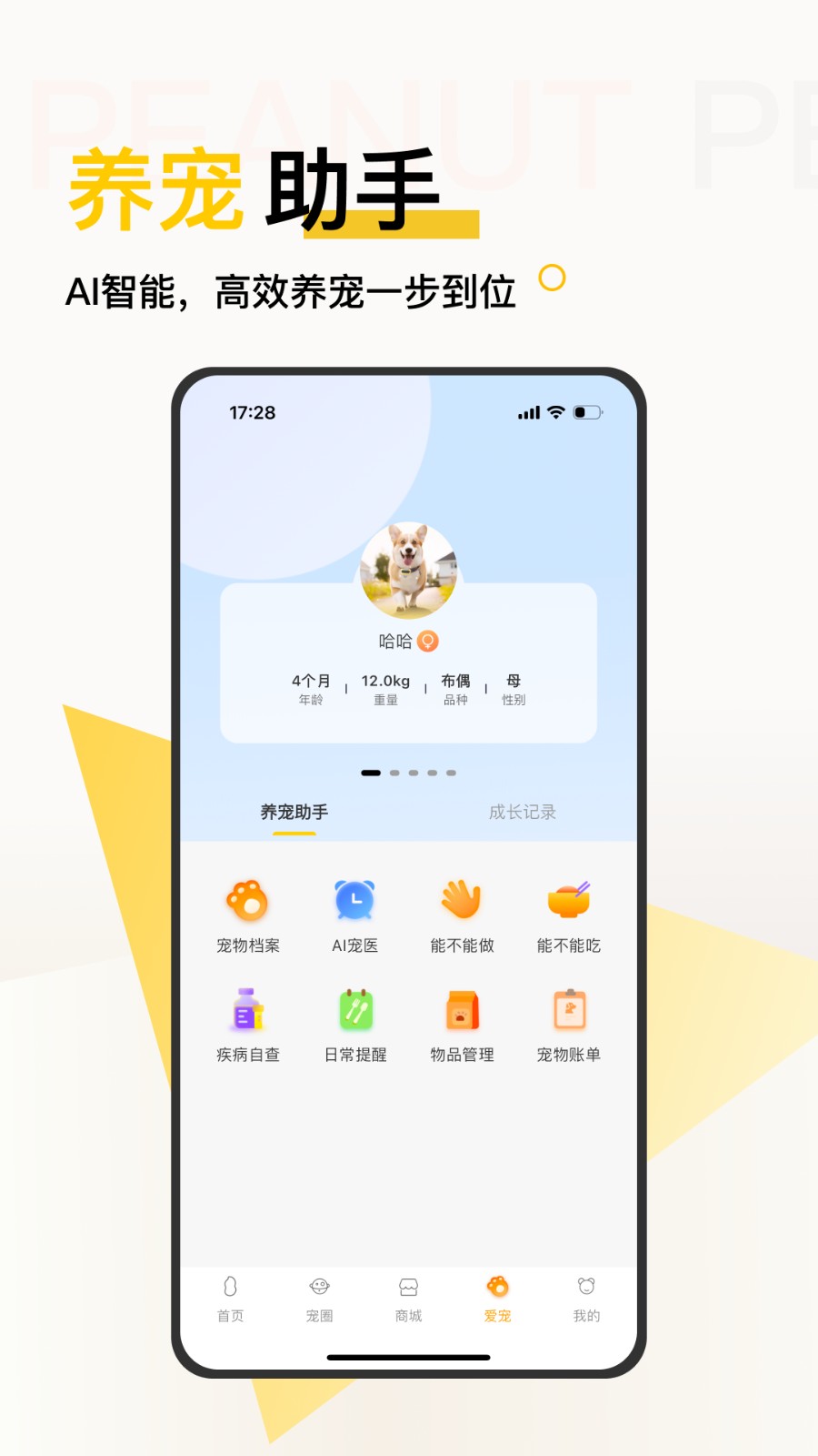 花生宠物养成平台app