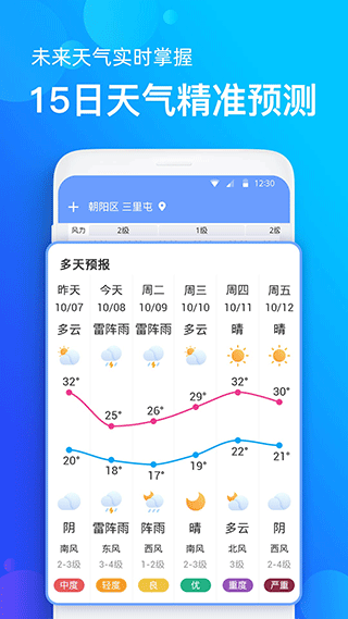 手机天气预报不带广告版