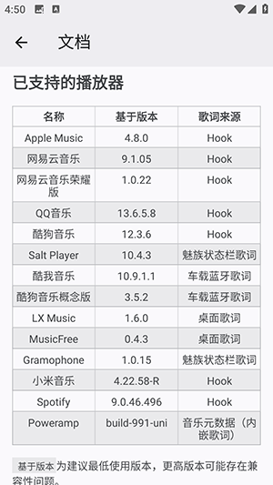 词幕模块