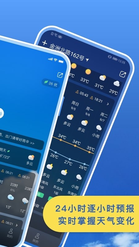 实况天气预报