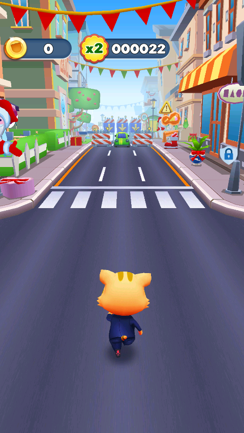 地铁猫咪跑酷