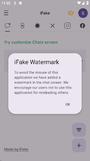 ifake模拟聊天