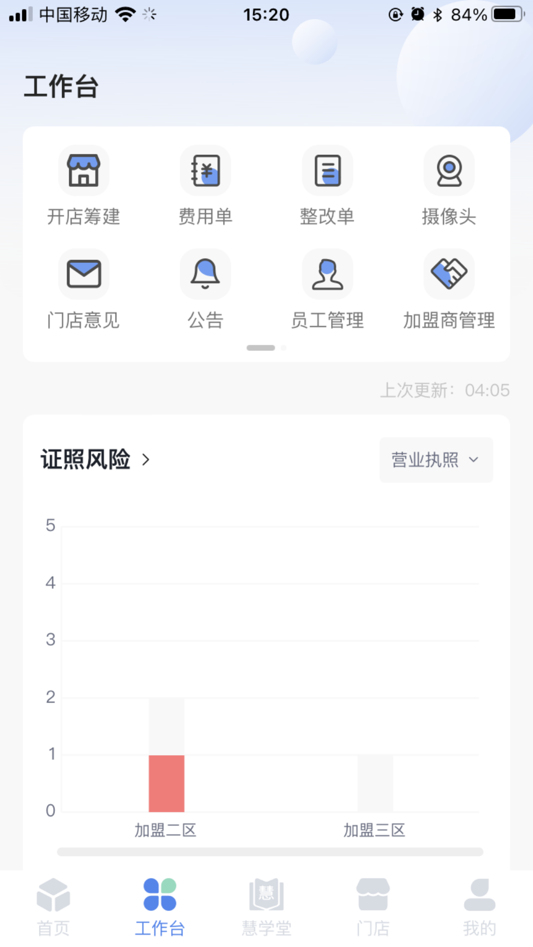 慧运营连锁门店运营管理系统app