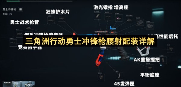 三角洲行动勇士冲锋枪腰射配装详解
