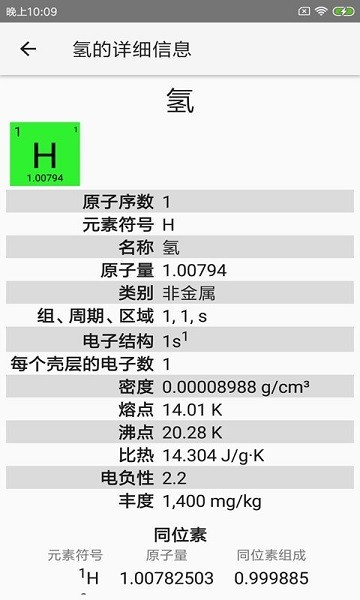 化学元素周期表注音版