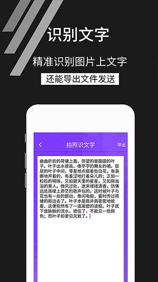 拍照识文字(纯净离线版)