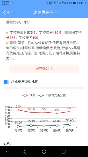 乐培家长成绩查询系统
