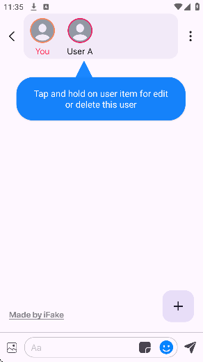 ifake模拟聊天
