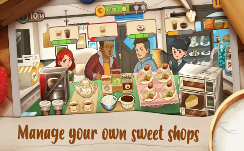 甜品连锁店金币版