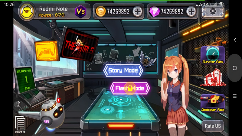 女孩僵尸杀手无限金币版