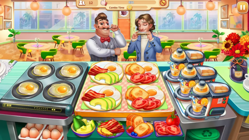 我的餐厅狂热烹饪无限金币钻石版