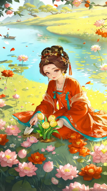 花开朵朵赚钱小游戏