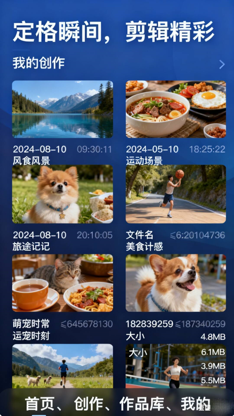 剪辑视频