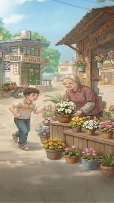 奶奶的花店赚钱游戏
