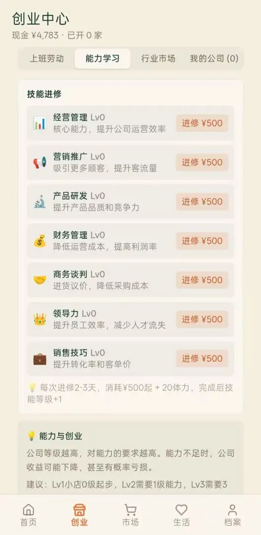 五千元创业